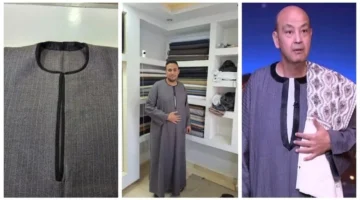 تكلفة جلابية عمرو أديب تتجاوز المتوقع بسبب الصديري والشال المختار